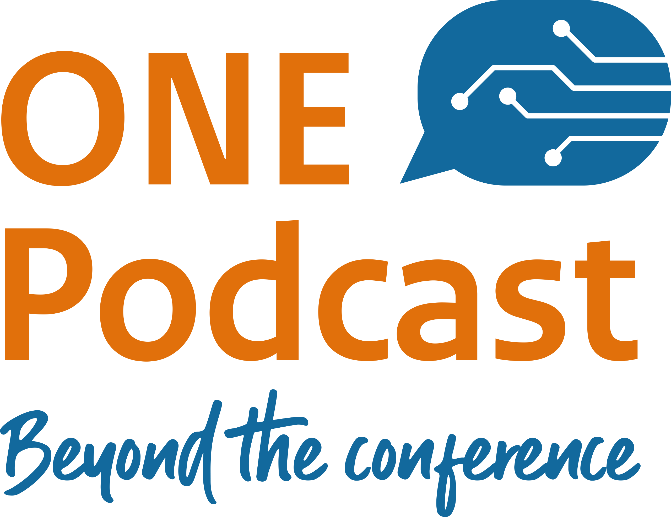 one podcast logo